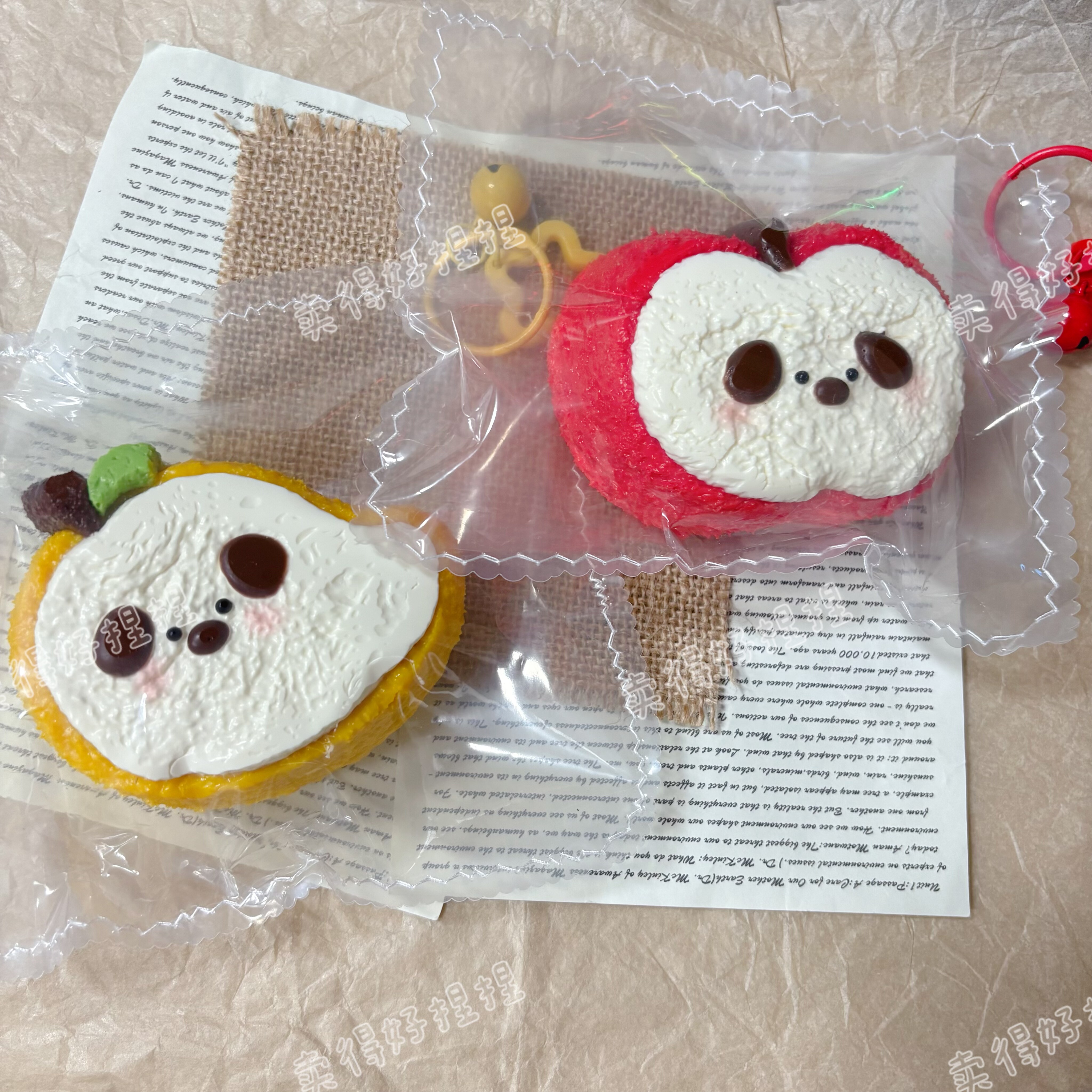 水果狗捏捏解压超软泥感爆浆慢回弹食品级硅胶减压学生党送礼玩具