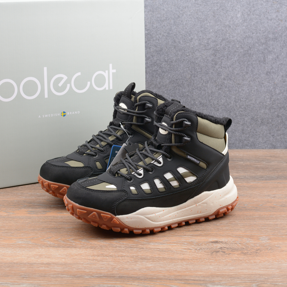 400g3M棉抗寒-30°！外贸单出瑞典高帮防风防水雪地靴东北棉靴男