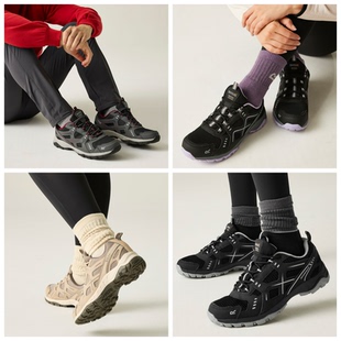 在售80欧元！外贸原单出欧洲男女户外低帮防水登山徒步鞋特大码