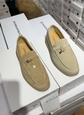 -A16豆 5038羊皮乐福女鞋