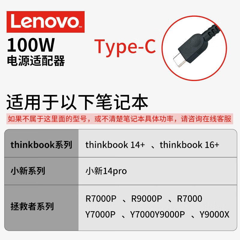 Lenovo 100W GaN Charger Thinkplus Nano USB-C Adapter - Product image 3