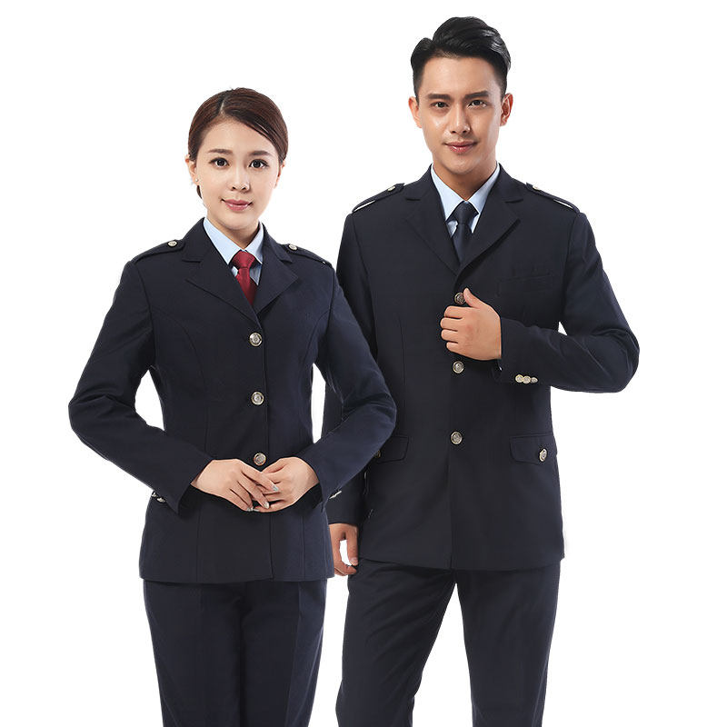 bjxindu北京鑫都男女春秋三粒扣工作服装长袖服装翻领常服