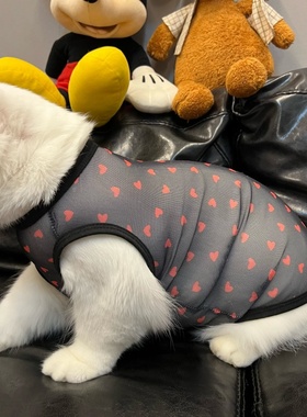 网状黑色宠物猫咪衣服夏季透气清凉无袖背心式防掉毛防晒防尘网布