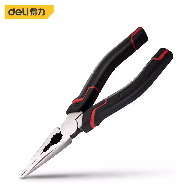 得力工具6英寸日式尖嘴钳DL101106