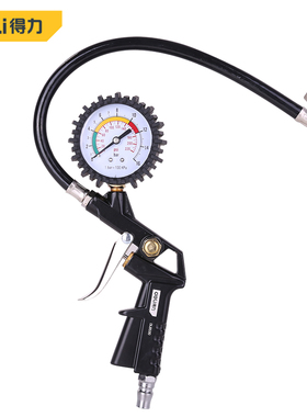 deli 得力 DL8530 胎压表 0-220psi 指针(黑)(个)