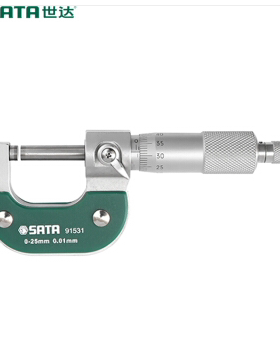 世达外径千分尺0-25-50-75MM螺旋测微仪器卡尺91531 91532 91533