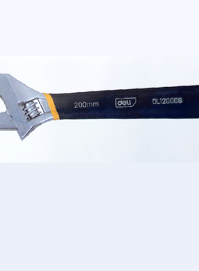 得力五金工具沾塑柄活扳手DL120006 DL120008 DL120010 DL120012