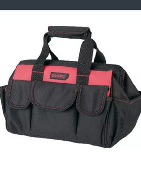 得力五金13寸多功能牛津手提斜挎工具包DL5861