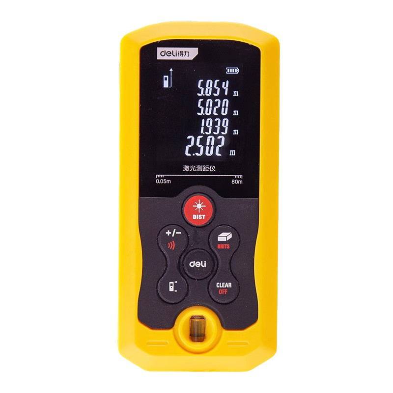 得力工具80m激光测距仪DL4170