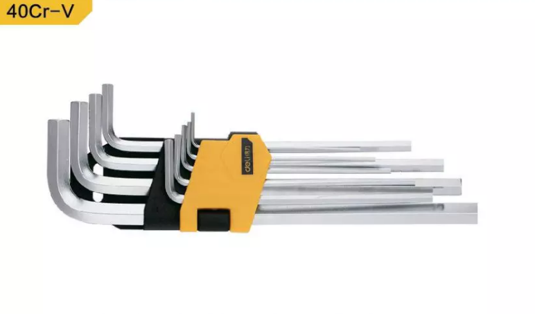 得力五金工具DL3090特长球头DL3590加长平头内六角9件套