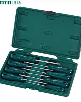 世达一字十字花形螺丝刀批改锥起子批头组套装09305 09306 09309
