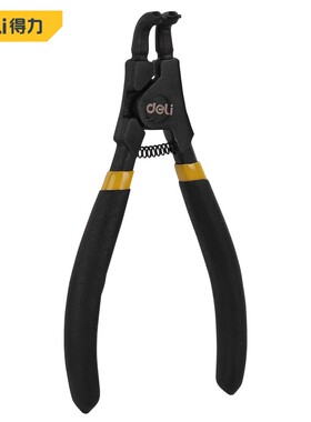 得力工具德式外弯卡簧钳DL20924