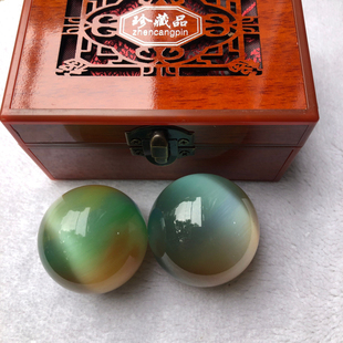 健身球手球核桃玉石按摩球文玩桃保健球手玩核桃把玩狮子头手把件