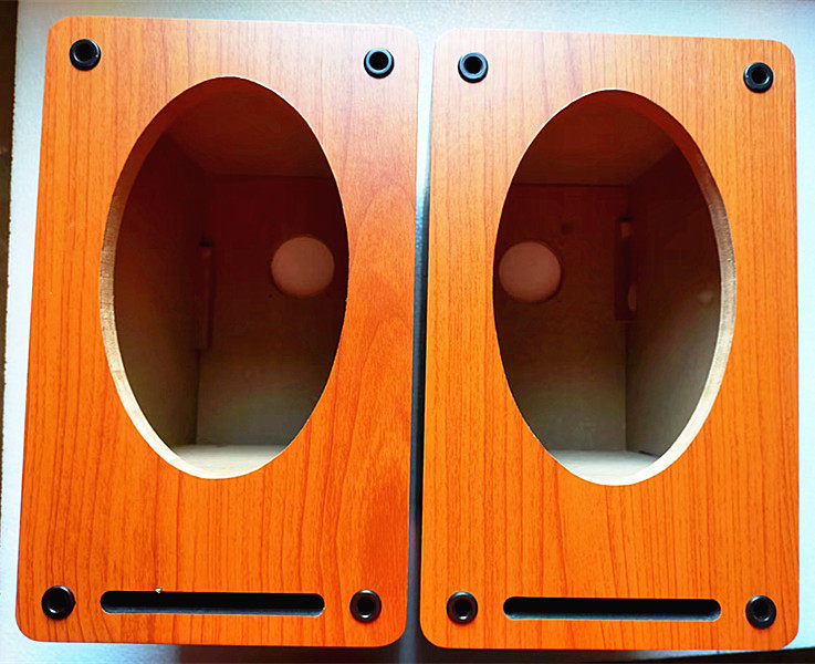 音响新品飞乐5 *7喇叭专用迷宫音箱5 7寸全频同轴电视空壳体前置