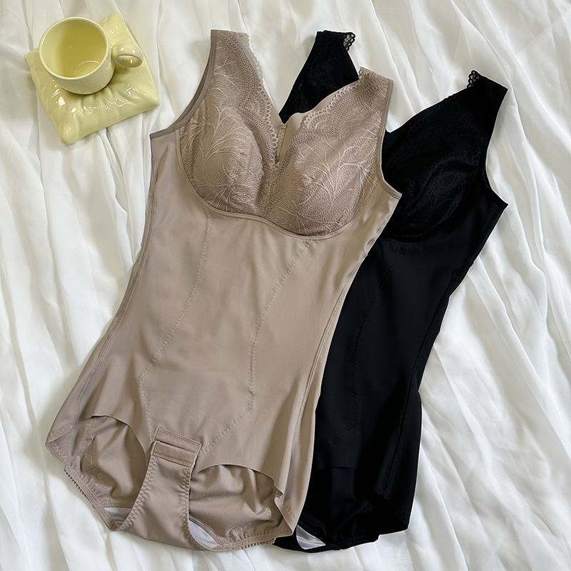 文胸塑身衣女内里磨毛收腹束腰