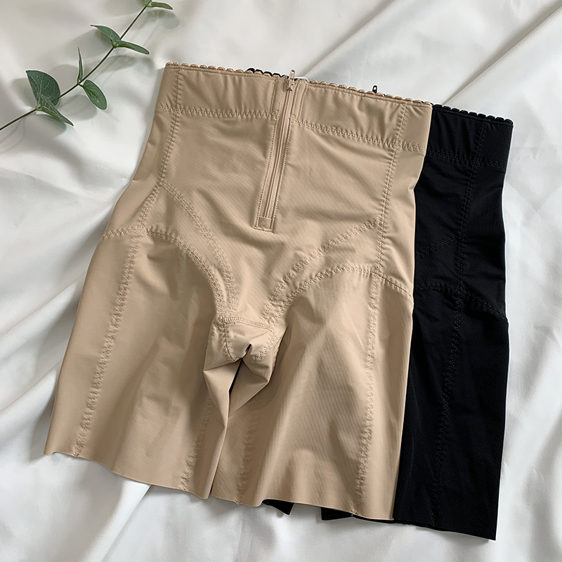 收腹裤强力收腹收小肚子拉链提臀