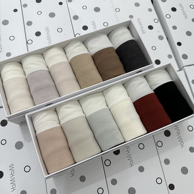 中腰日系甜美羊绒磨毛舒适女内裤