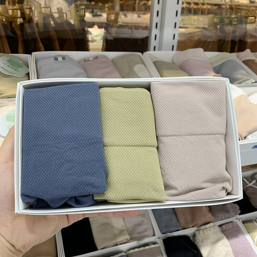 米娅林永恒时光秋冬内裤女中腰收小腹提臀翘臀舒适透气紧致三角裤