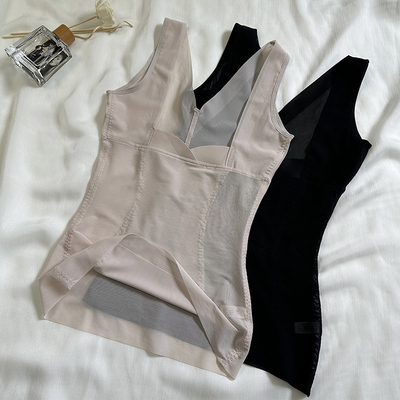 薄款稳固托胸塑身打底背心亲肤