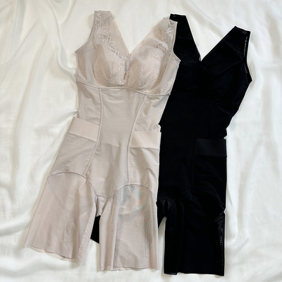 薄款塑身连体衣收腹收小肚子提臀