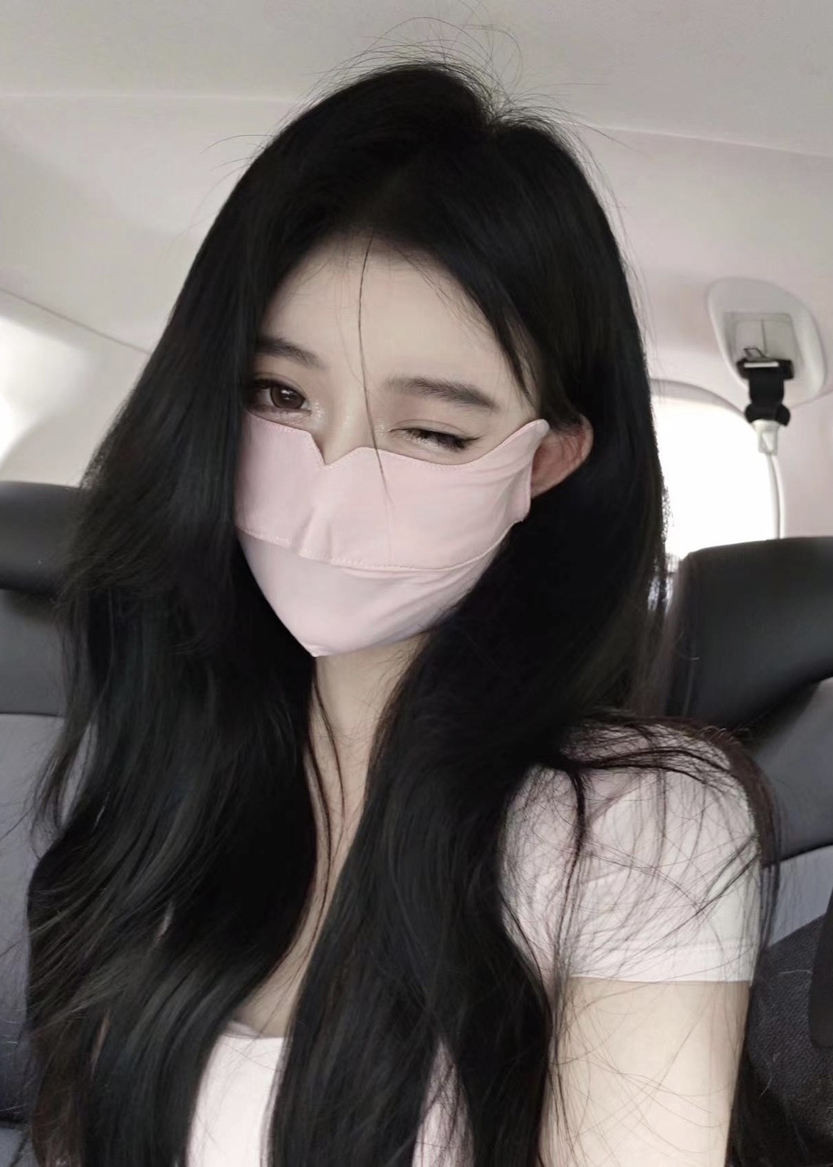 纯色3d立体防晒口罩紫外线夏季