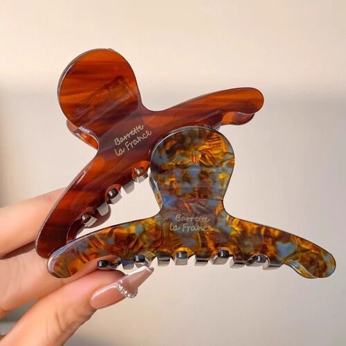 全新气质琥珀高级感未镶嵌醋酸