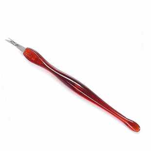 美甲工具 死皮推 V型修剪刀叉推 去死皮修脚指甲钳修理甲缘角质挫