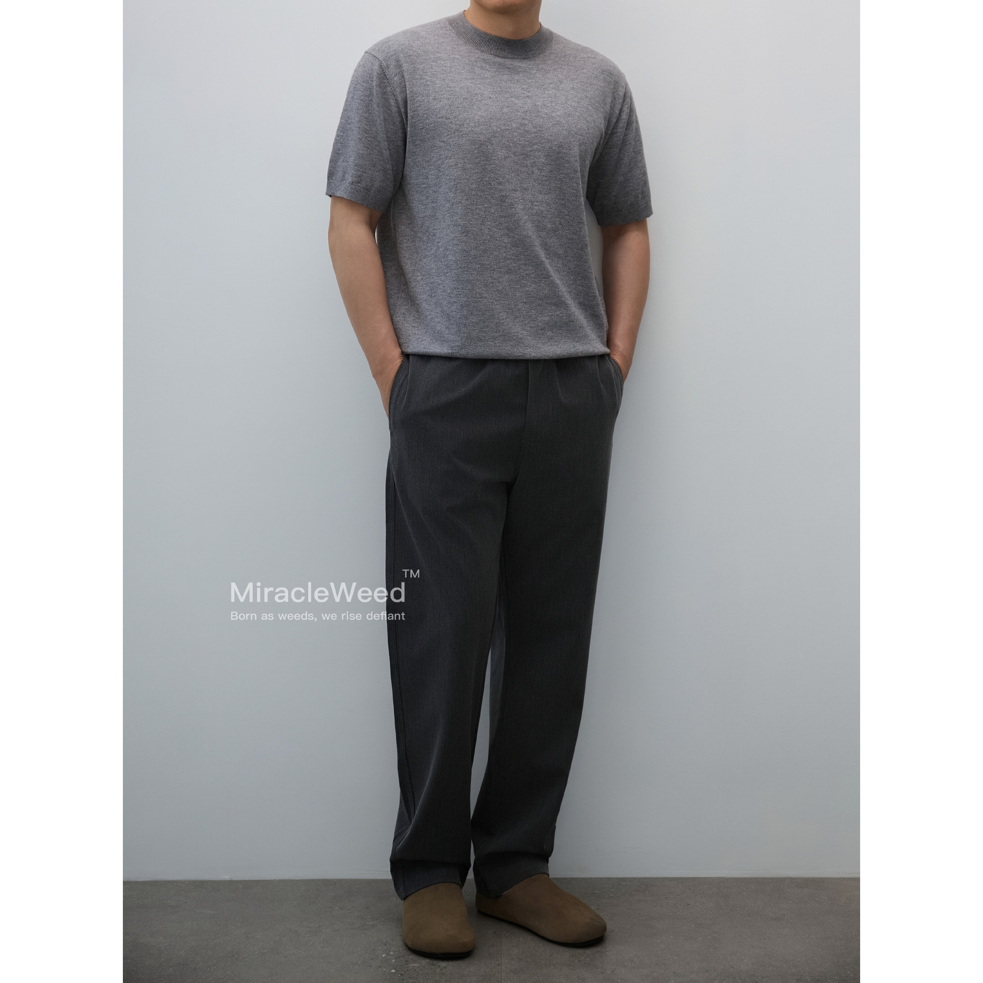 miracleweed三本针360°高弹天丝莱赛尔男士直筒休闲西裤四季通勤,男装,休闲裤,淘宝优惠券,粉丝福利购,淘宝优惠卷