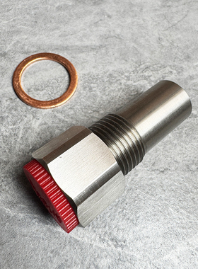 P0240/P0430汽车三元催化器老化效率低清故障氧传感器螺丝转接头