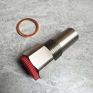 P0240/P0430汽车三元催化器老化效率低清故障氧传感器螺丝转接头