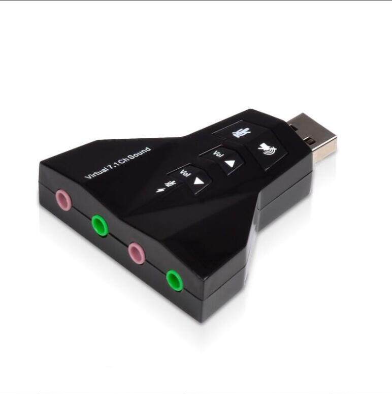 7.1外置USB声卡独立 台式电脑笔记本外接耳机音箱麦克风电脑声卡