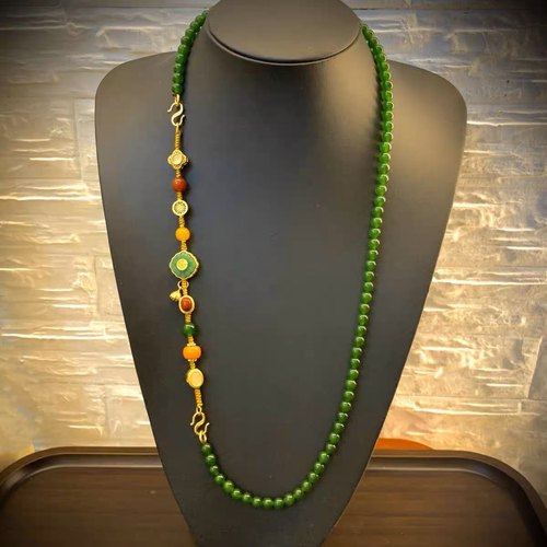 新中式一款多戴可拆卸项链编织手绳烧蓝配件手链女气质国风包邮