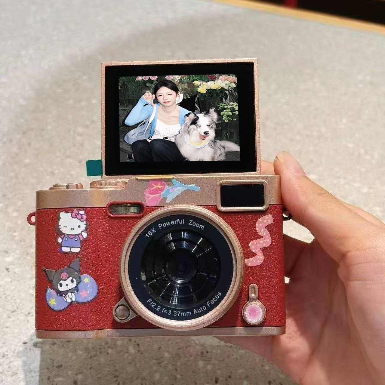 儿童相机可拍照数码照相机高清拍立得男孩女孩学生党ccd生日礼物