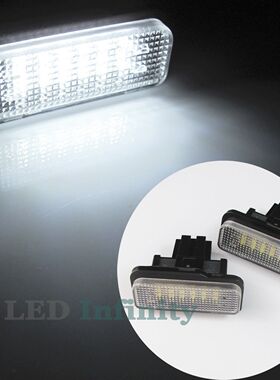 04-11奔驰CLS级w219 LED牌照灯CLS500CLS550CLS55CLS63车牌灯