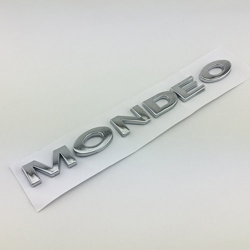 长安老款Ford车标 MONDEO英文字母标 後备尾箱标志汽车贴标