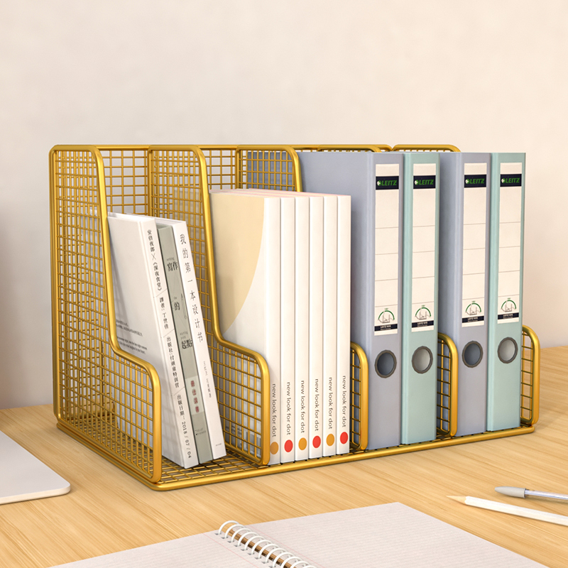 学生书立办公桌文件架