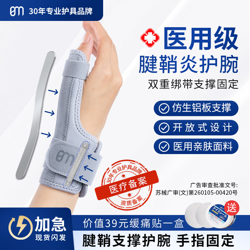 腱鞘炎护腕手腕大拇指护套图片