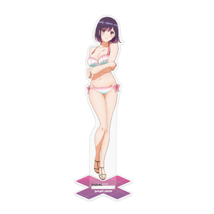 渡君的xx即将崩坏周边馆花纱月梅泽真辉奈石原紫自制立牌桌面摆件