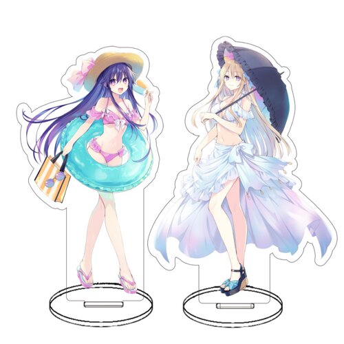 约会大作战周边新款十香彩禍立牌