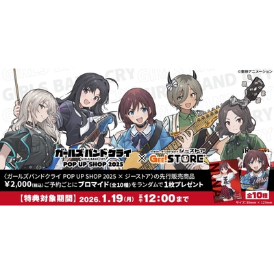 C107少女乐队安和昂海周边立牌