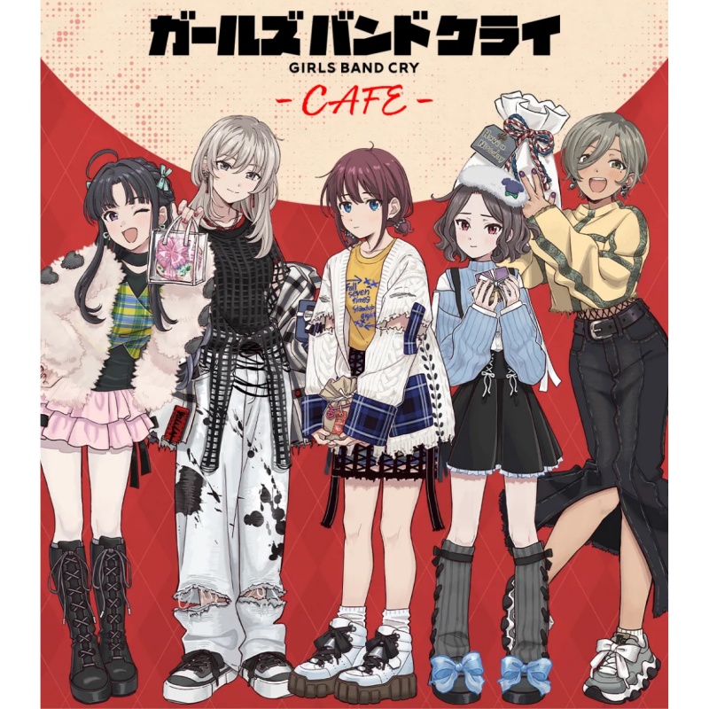 新款哭泣少女乐队GirlsBandCry河原木桃香海老智亚克力立牌摆件