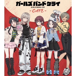 新款哭泣少女乐队GirlsBandCry河原木桃香海老智亚克力立牌摆件