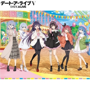 约会大作战POP UP SHOP游乐园约会周边狂三四糸乃琴里亚克力立牌