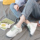Женская обувь Daddy shoes; коллекция 2025 года; сезон весна-осень; новые универсальные повседневные кроссовки; универсальная нишевая студенческая спортивная обувь на толстой подошве mini 4