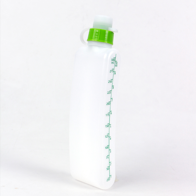 Borraccia sportiva portatile dedicata alla corsa da 330 ml, con chiusura a pressione curva, marsupio, tazza per l'acqua, attrezzatura per maratona_voghion.com