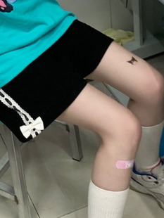 日系软妹蝴蝶结短裤女夏薄款小个子甜美可爱盐系宽松休闲运动裤子