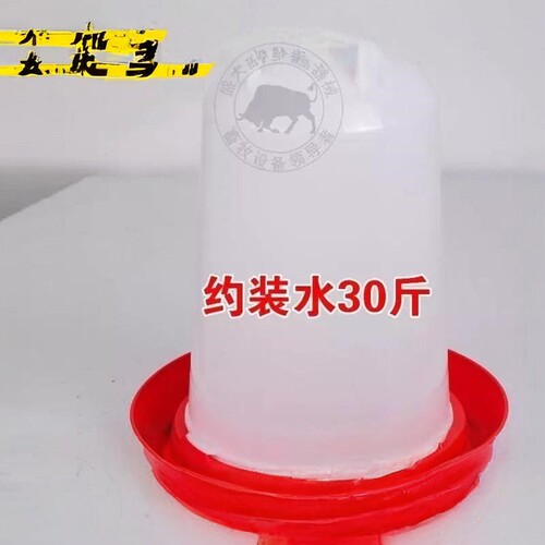 新款鸡用水桶自动喂食器