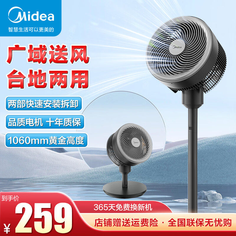 美的FGA25SCY空气循环扇图片