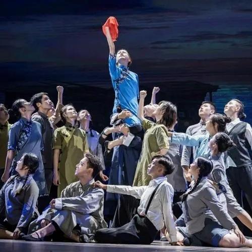 民国演出服老太婆红船群舞表演服