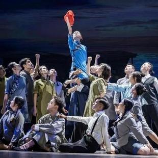 红船舞蹈演出服装五四青年运动学生装抗战补丁红色革命英雄演出服